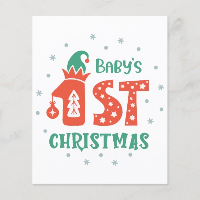 Die erste Weihnacht des Babys (Vorderseite)