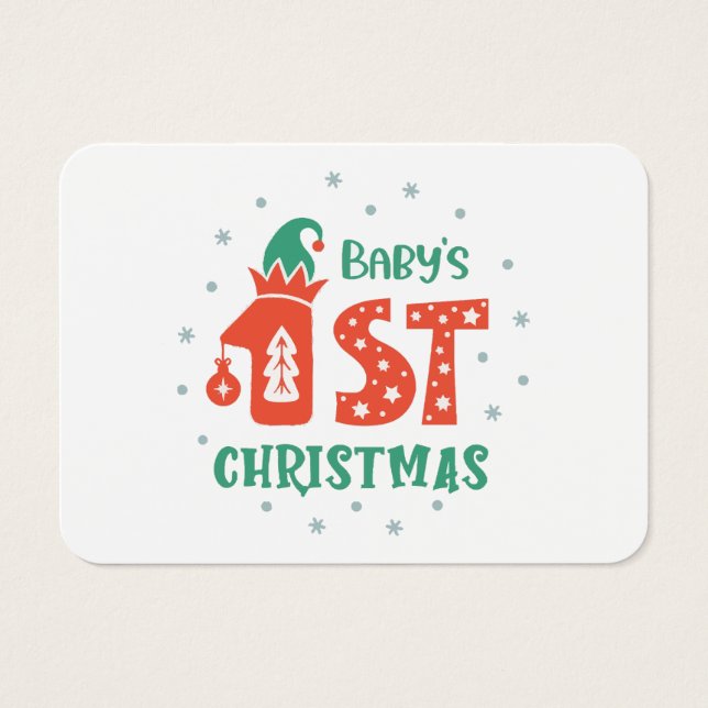 Die erste Weihnacht des Babys (Vorderseite)