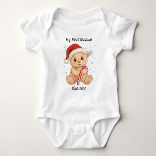 Die erste Weihnacht des Babys Baby Strampler