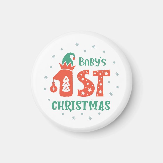 Die erste Weihnacht des Babys Magnet (Vorne)