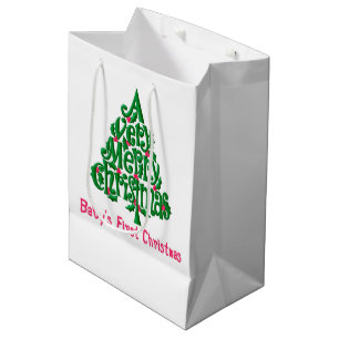 Die erste Weihnacht des Babys Mittlere Geschenktüte