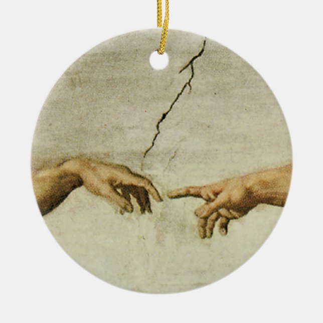 Die Erstellung von Adam Nah Up Detail Keramik Ornament (Vorne)