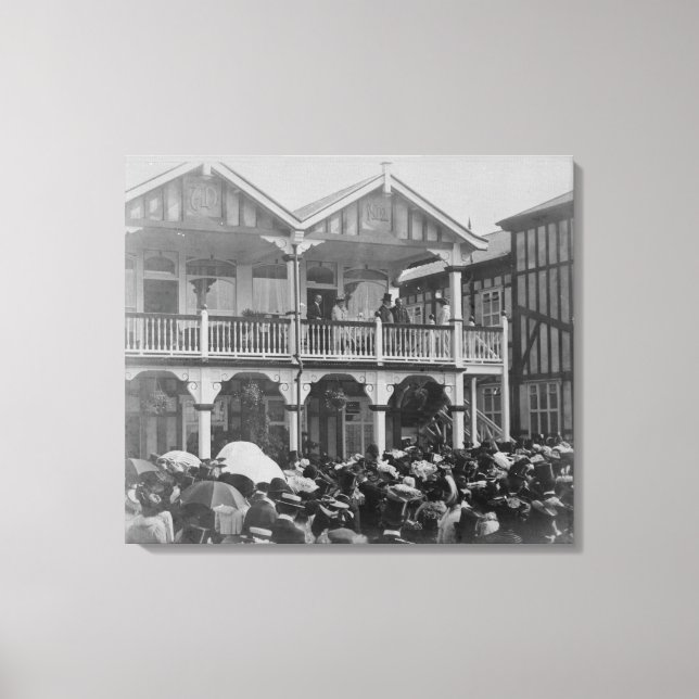 Die ersten Phoenix Park Races, 1903 Leinwanddruck (Vorderseite)