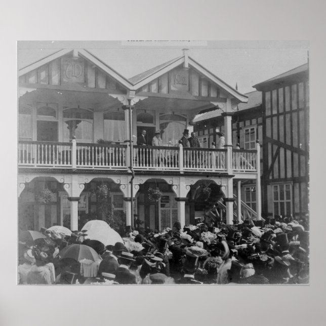 Die ersten Phoenix Park Races, 1903 Poster (Vorne)