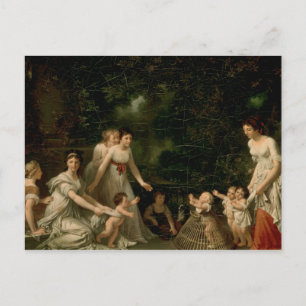 Die ersten Schritte Postkarte