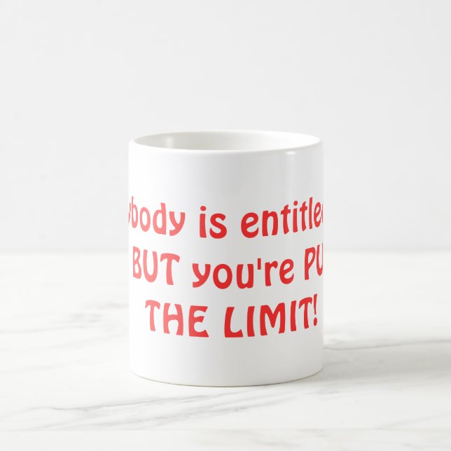 Die ersten Termine für eine lustige Geschenkidee Tasse (Mittel)