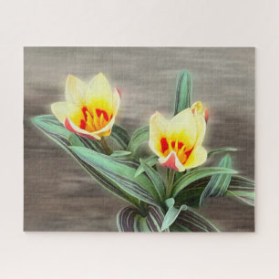Die ersten Tulpen Puzzle