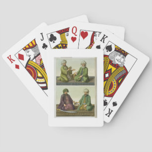 Die ersten vier Kaliphen, Platte 31 aus Teil III,  Spielkarten