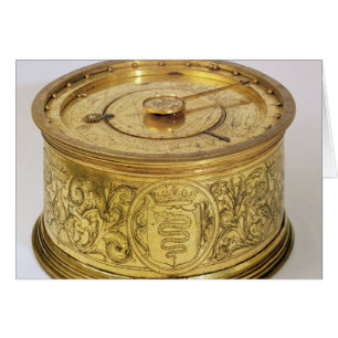 Die erster Frühling gefahrene Uhr mit Fusee, 1525