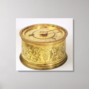 Die erster Frühling gefahrene Uhr mit Fusee, 1525 Leinwanddruck