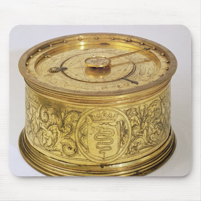 Die erster Frühling gefahrene Uhr mit Fusee, 1525 Mousepad (Vorne)