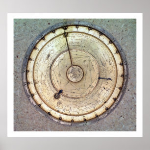 Die erster Frühling gefahrene Uhr mit Fusee, Poster