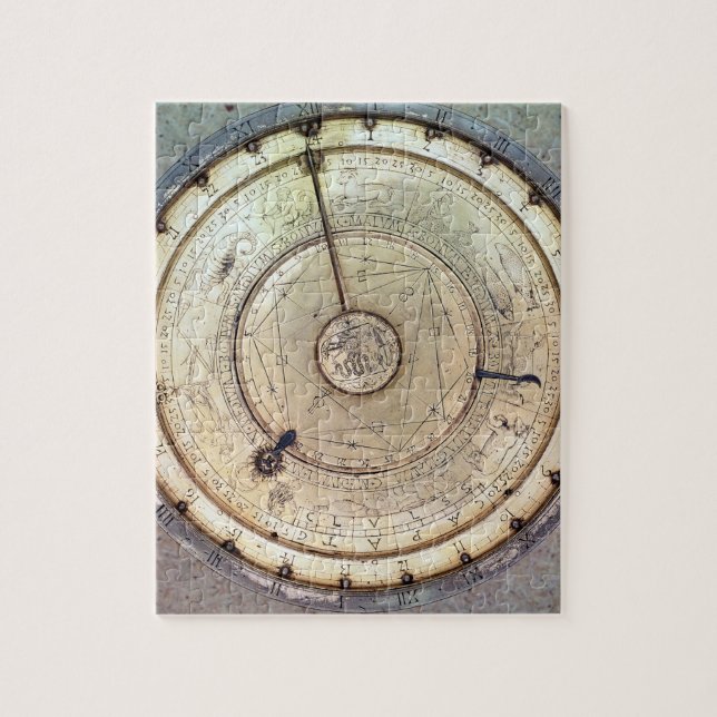 Die erster Frühling gefahrene Uhr mit Fusee, Puzzle (Vertikal)