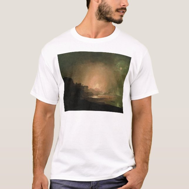 Die Eruption vom Vesuv T-Shirt (Vorderseite)