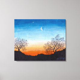 Die erwachende Morgendämmerung: Leinwand druckslos