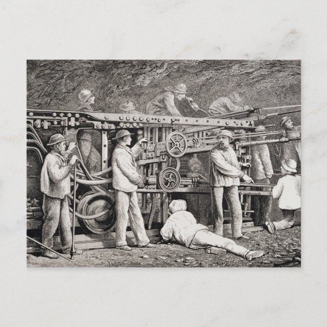 Die erweiterte Galerie auf der französischen Seite Postkarte (Vorderseite)