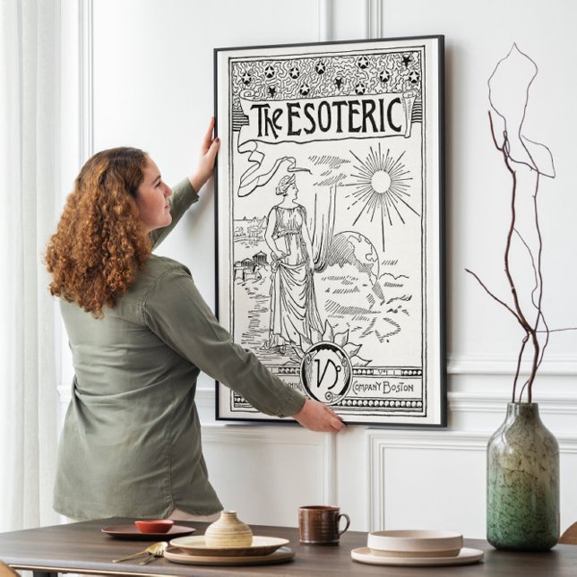 Die Esoterie von Hiram Erastus Butler Poster (Von Creator hochgeladen)