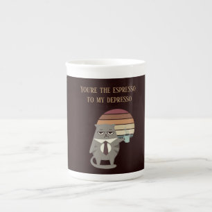 Die Espresso-, Cat Lover Spezial-Tasse Prozellantasse