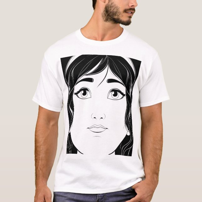 Die Essenz der ruhigen Reflexion T-Shirt (Vorderseite)