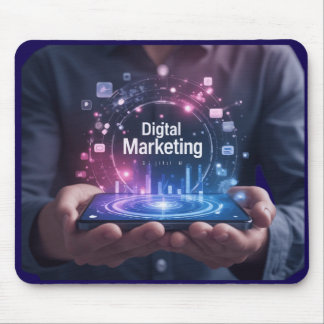Die Essenz des digitalen Marketings: Ein futuristi Mousepad