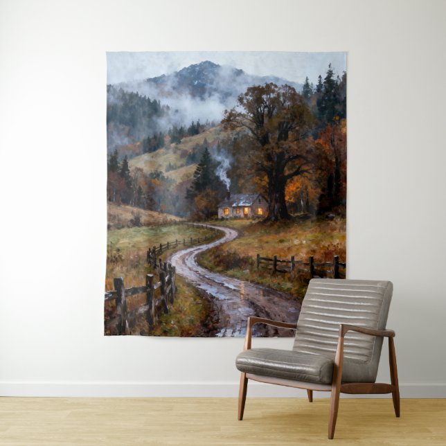 Die Essenz des Herbstes Wandteppich (Beispiel)