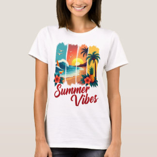 Die Essenz eines perfekten Sommerurlaubs wi T-Shirt