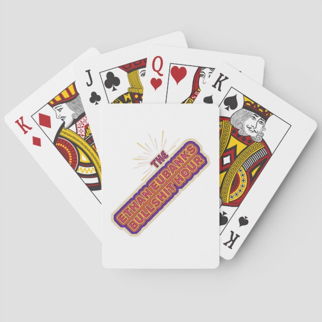 Die Ethan Eubanks Stunden Offiziellen Spielkarten! Spielkarten (Rückseite)