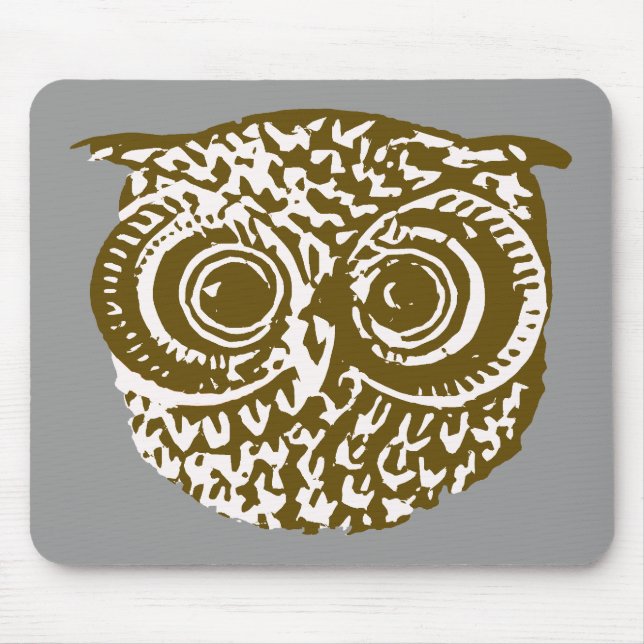 Die Eule Mousepad (Vorne)
