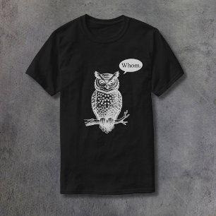 Die Eule sagt, wen? T-Shirt