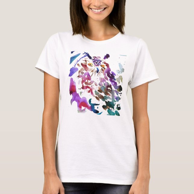 Die Eule T-Shirt (Vorderseite)