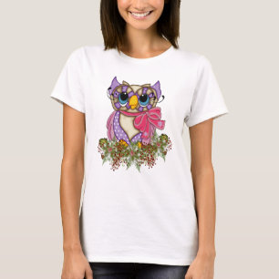 Die Eule und der Heilige T-Shirt