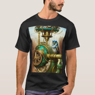 Die Eule wacht über T-Shirt
