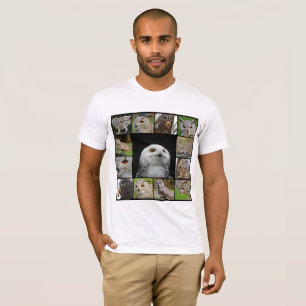 Die Eulen-T-Shirt der Männer T-Shirt