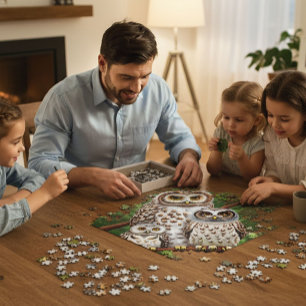Die Eulenfamilie Puzzle