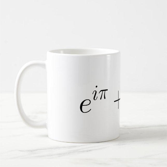 Die Euler Formel Kaffeetasse (Links)
