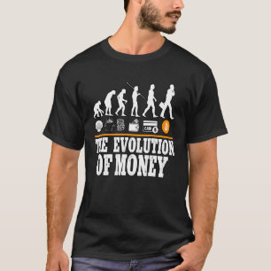Die Evolution der Bitcoin-Blockkette mit Geld Cypt T-Shirt