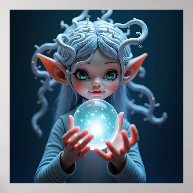 Die Evolution der Intelligenz-KI Poster (Vorne)