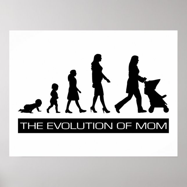 Die Evolution der Mama Poster (Vorne)