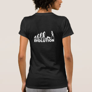 Die Evolution der Regel der Frauen T-Shirt