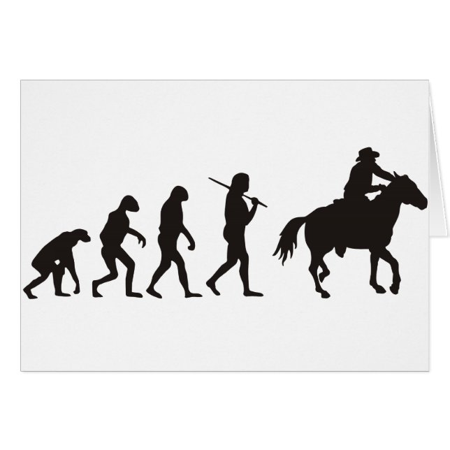 Die Evolution des Cowboy (Vorderseite (Horizontal))