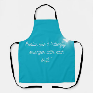 Die Evolution des Schmetterlings Schürze