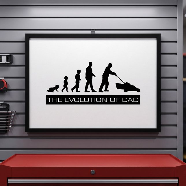 Die Evolution des Vaters Poster (Von Creator hochgeladen)