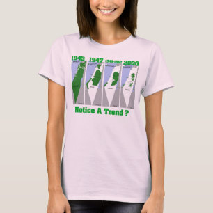 Die Evolution Palästinas T-Shirt