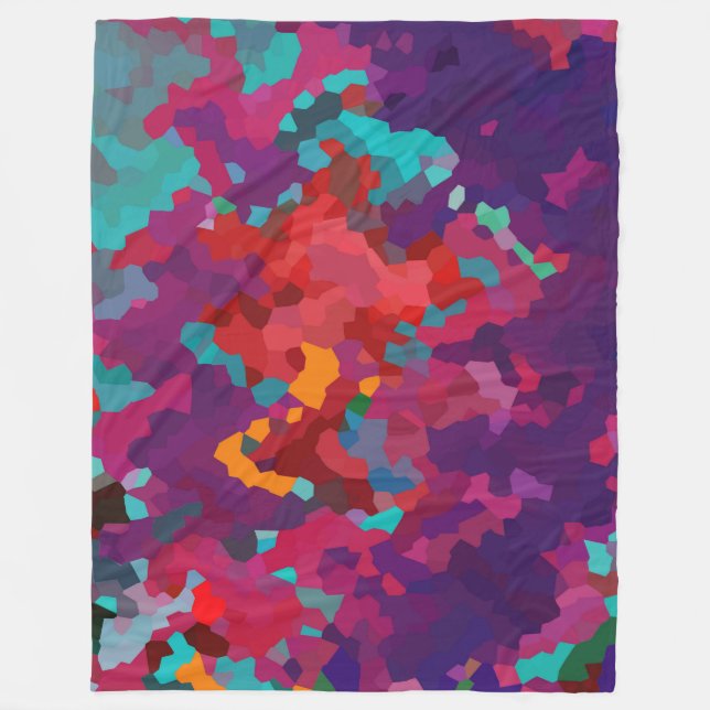 DIE EVOLUTION VON LAURA BRANIGAN FLEECEDECKE (Vorderseite)