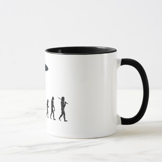Die Evolutions-Verschwörung Tasse (Rechts)