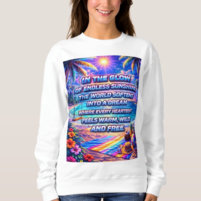 Die ewige Sonnenwende Sweatshirt (Vorderseite)