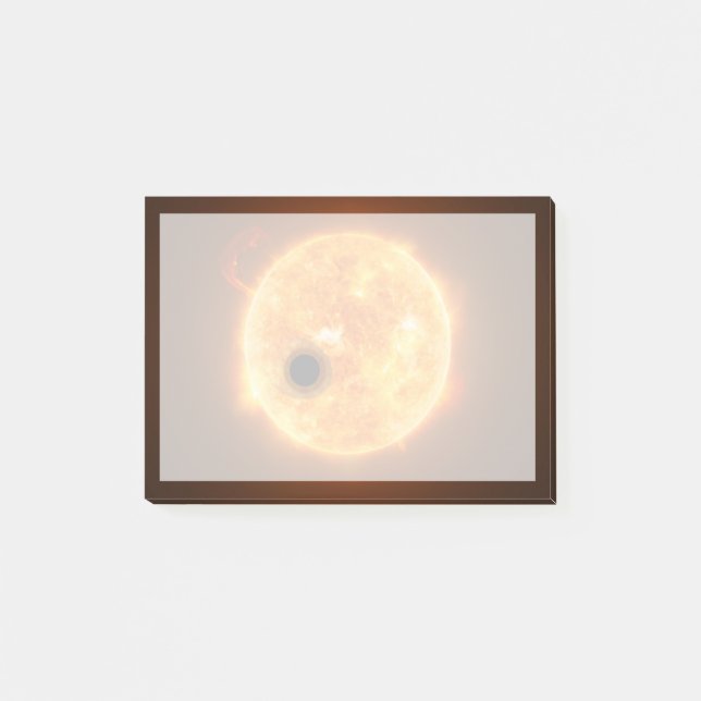 Die Exoplanet Wasp-107b ist ein Gasriese Post-it Klebezettel (Vorderseite)