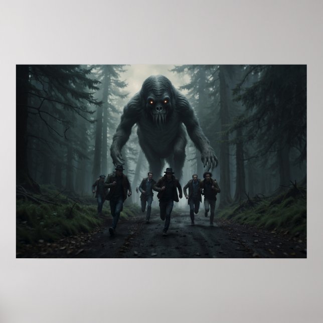 Die Expedition (Monster sind real) Poster (Vorne)