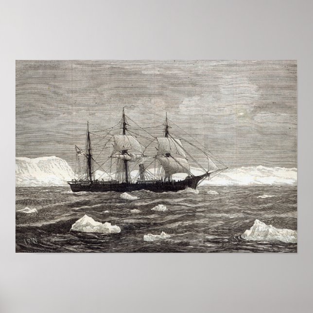 Die Expedition zum Nordpol Poster (Vorne)