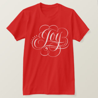 Die Extravagante Chalkboard-Schrift "Joy to the Wo T-Shirt